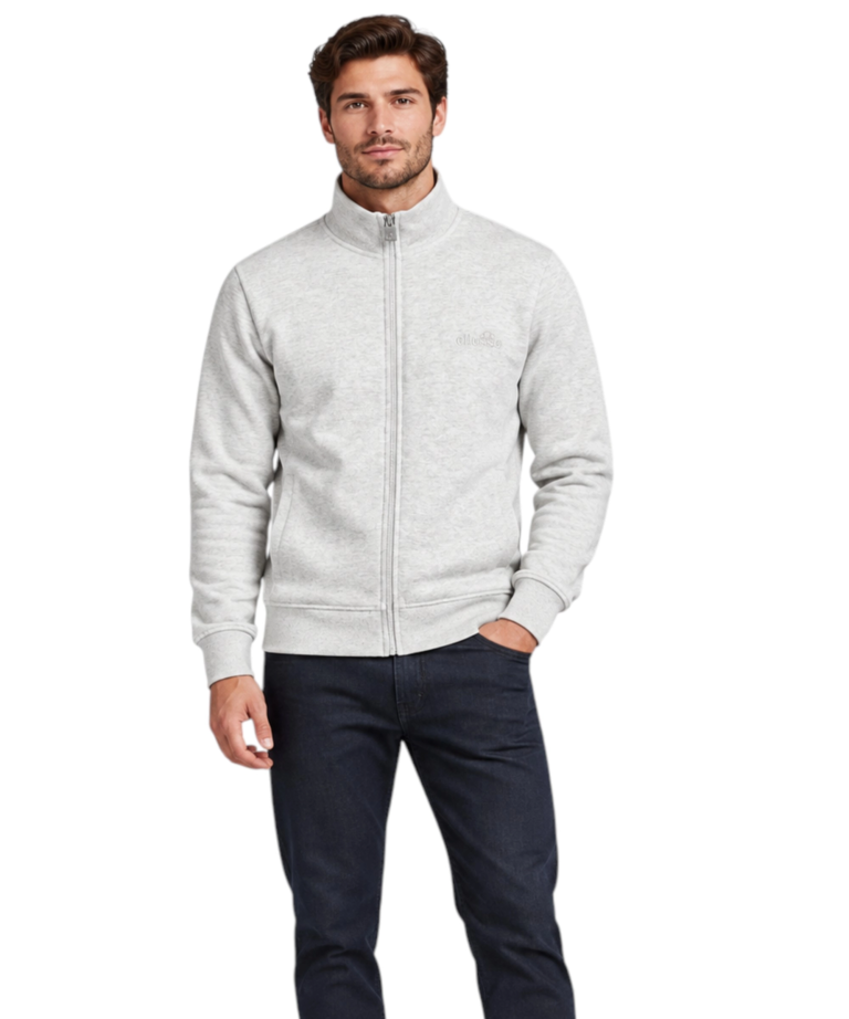 Ellesse - Ανδρική Φούτερ Ζακέτα EHM253W26-GM03 Γκρι