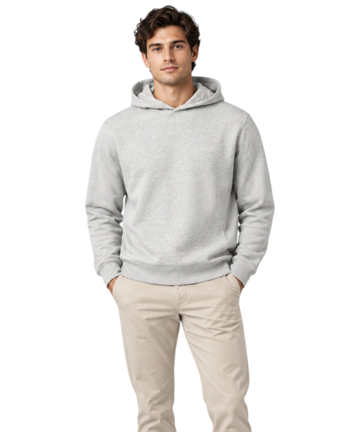 Ellesse - Ανδρική Φούτερ Μπλούζα EHM250W26-GM03 Γκρι