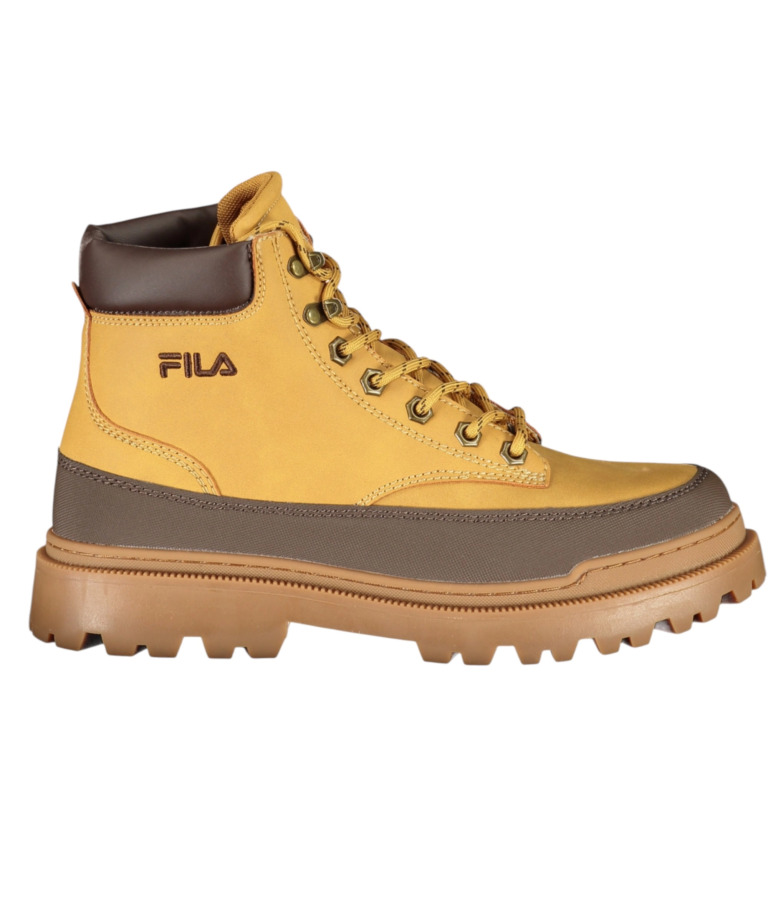 Fila - Ανδρικά Αθλητικό Μποτάκι Mount FFM0491-70109 Κίτρινο/Καφέ