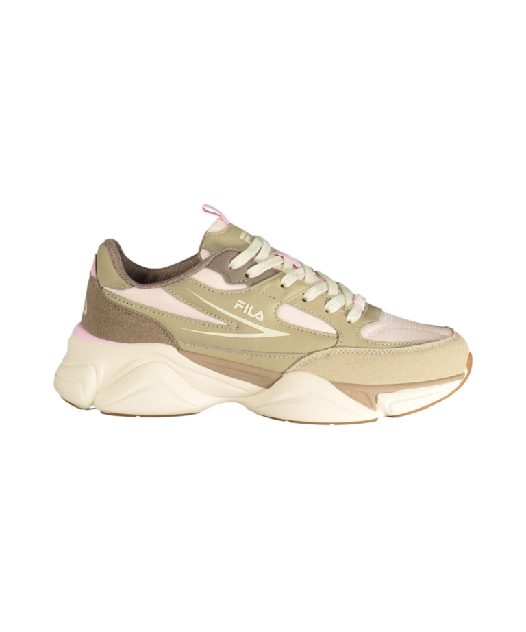 Fila - Γυναικεία Sneakers Recade Teens FFT0157-73241 Μπεζ/Ροζ