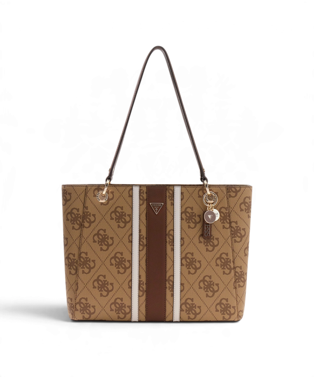 Guess - Γυναικεία Τσάντα Ώμου 'Noelle Shopper' HWSS9672250-LGW Καφέ