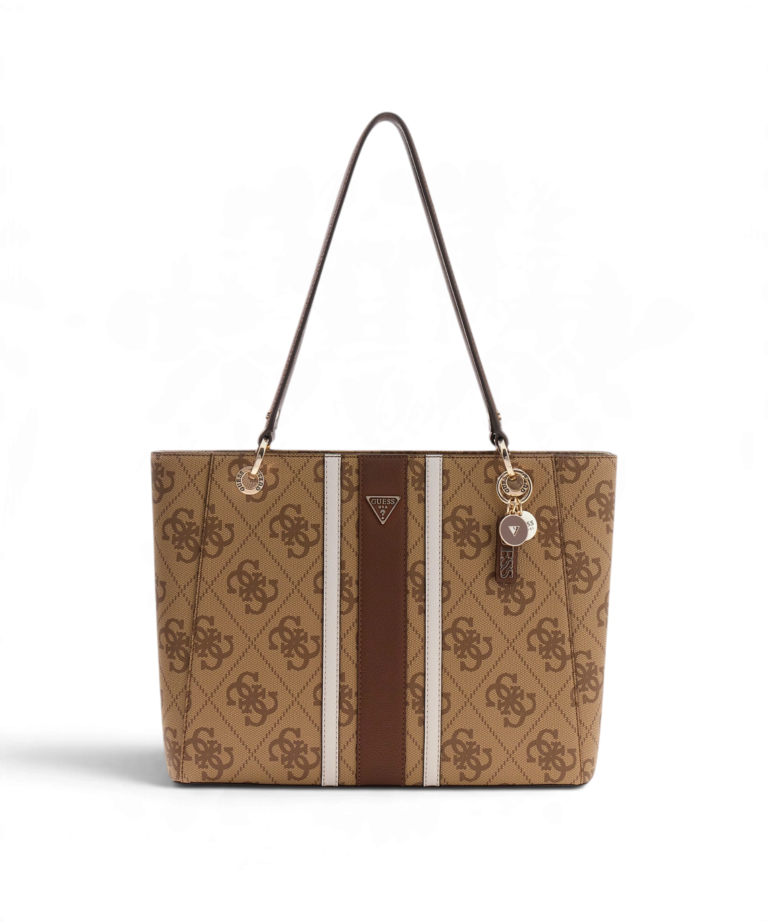 Guess - Γυναικεία Τσάντα Ώμου 'Noelle Shopper' HWSS9672250-LGW Καφέ