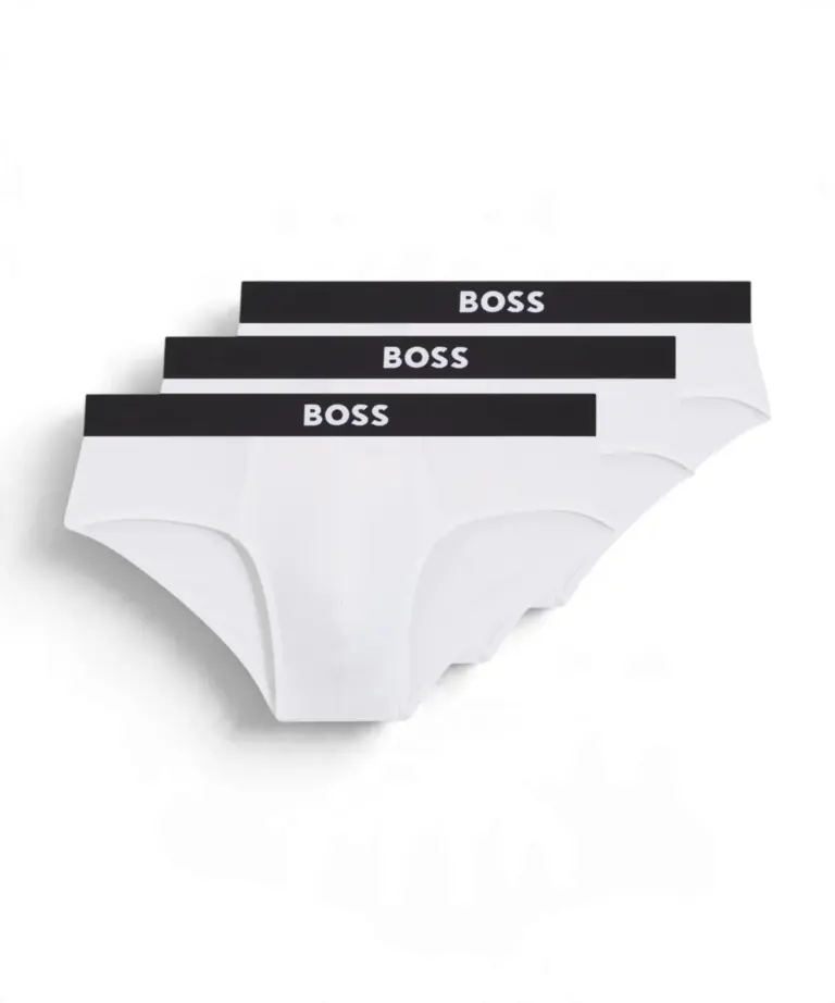 Hugo Boss - Ανδρικά Σλιπ 3Pack Hipbr 50546561-100 Λευκό