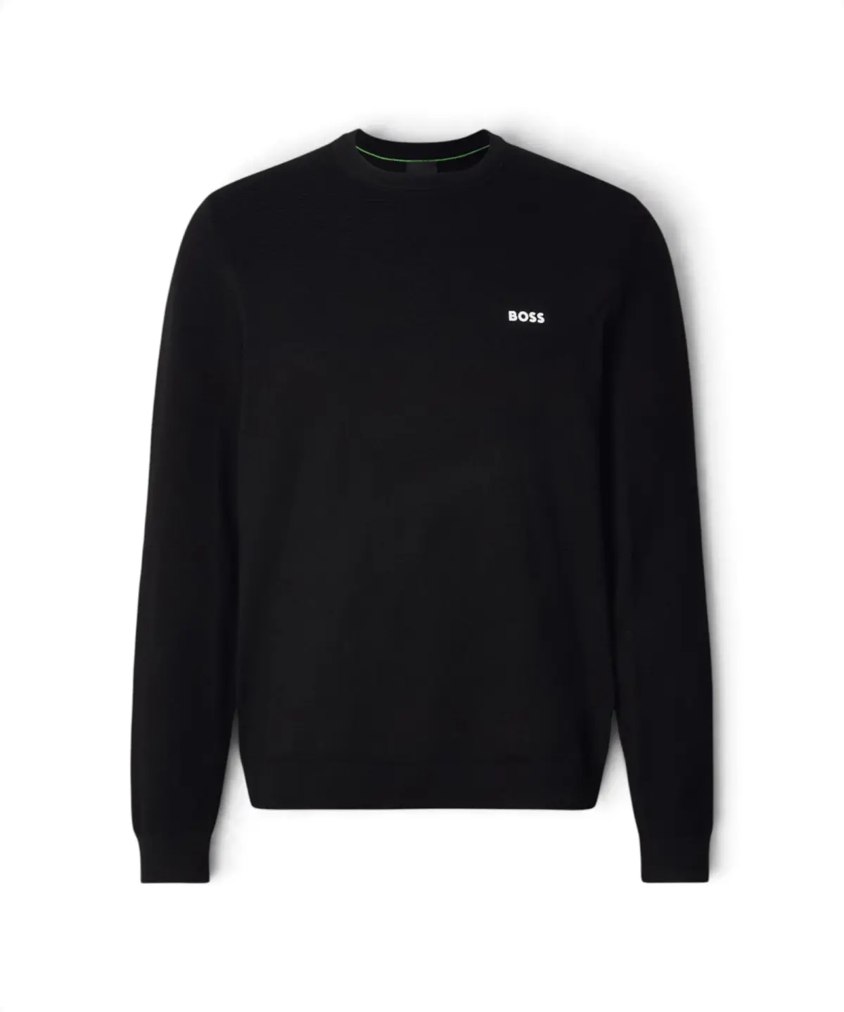 Hugo Boss - Ανδρικό Πουλόβερ Momentum-X Regular Fit 50547507-402 Μπλε Σκούρο
