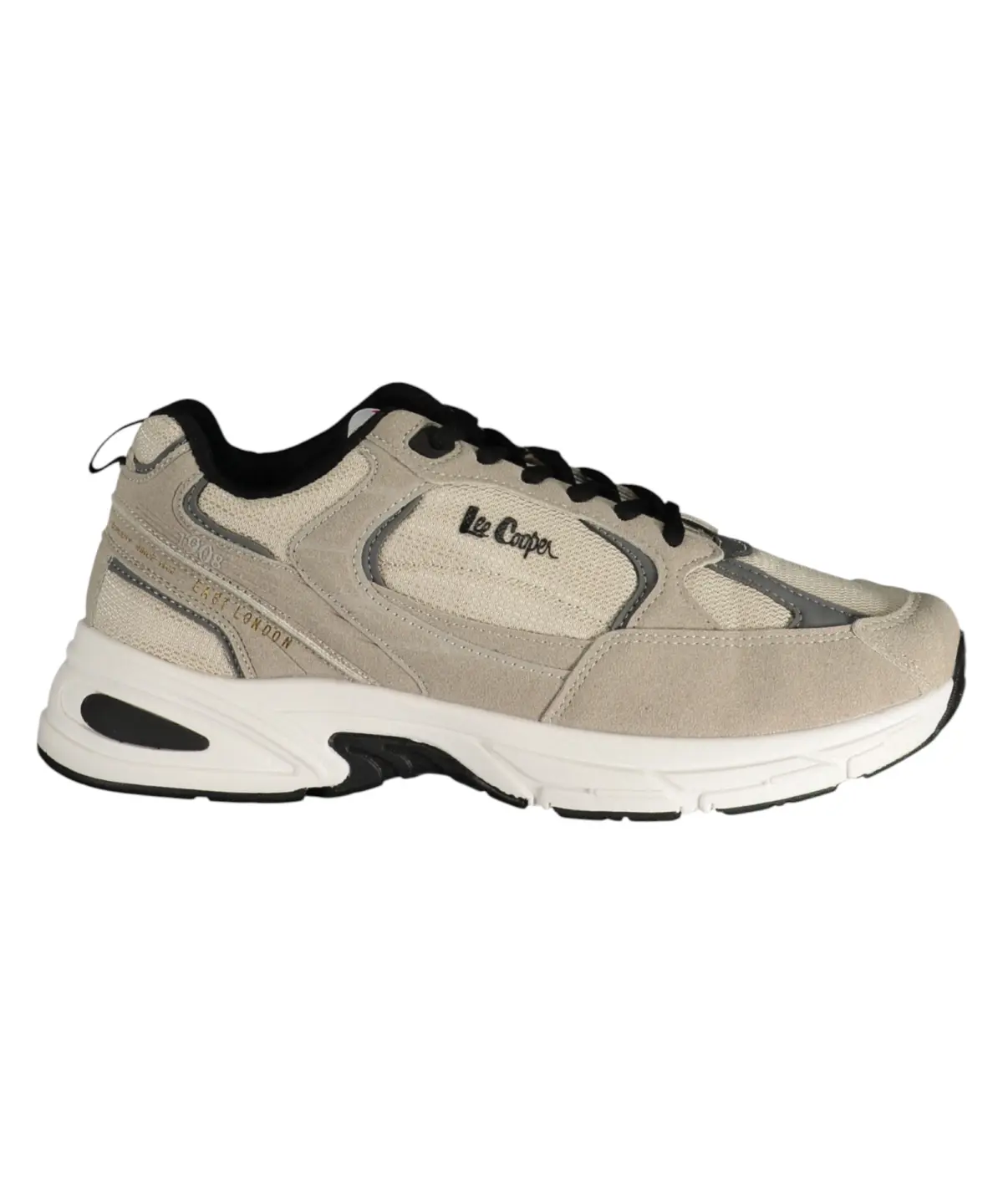Lee Cooper - Ανδρικά Sneakers Palmer LCM628605-PEWTER Μπεζ/Γκρι