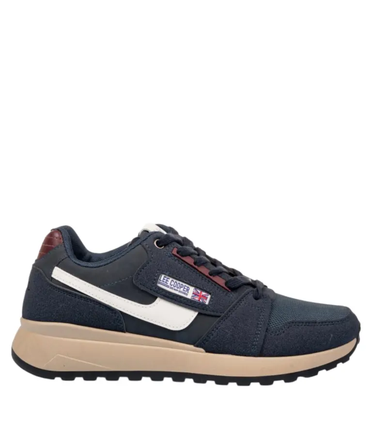 Lee Cooper - Ανδρικά Sneakers Run Play LCM628120-NAVY Μπλε