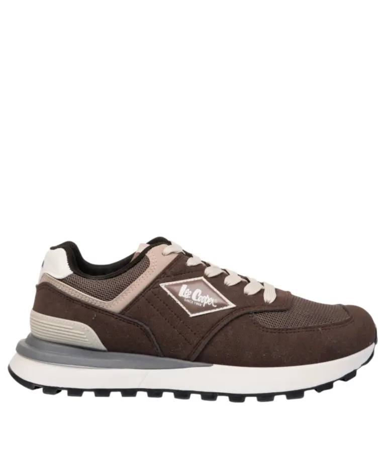 Lee Cooper - Ανδρικά Sneakers Ultron LCM628405-PRALIN Καφέ