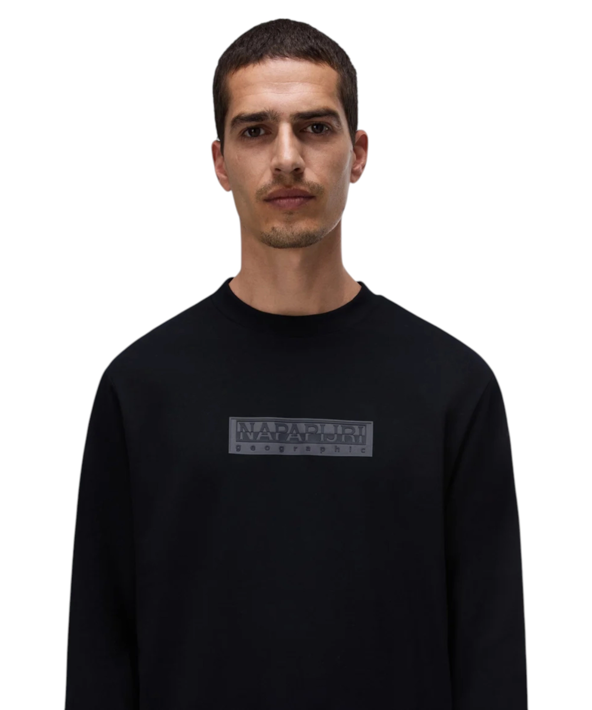 Napapijri - Ανδρικό T-Shirt S-Box Logo NP0A8BC5-941 Μαύρο