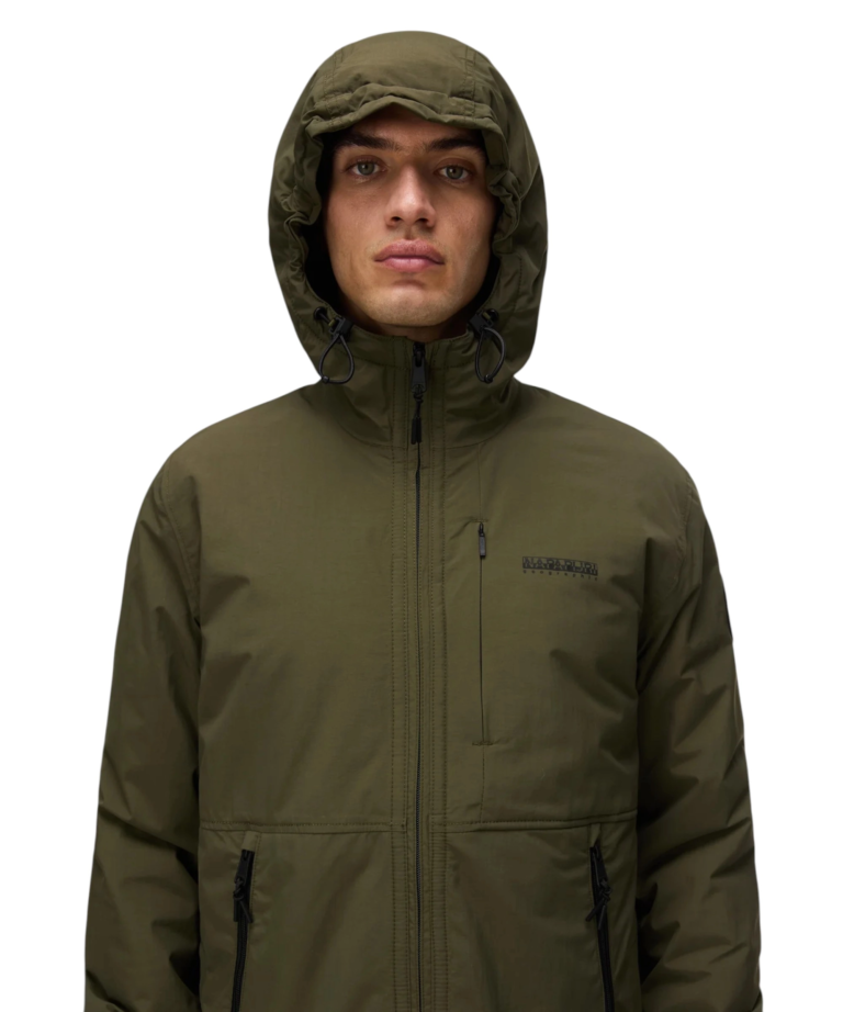 Napapijri - Ανδρικό Χειμωνιάτικο Μπουφάν Giacca Tundra Winter NP0A8928-G1F Λαδί