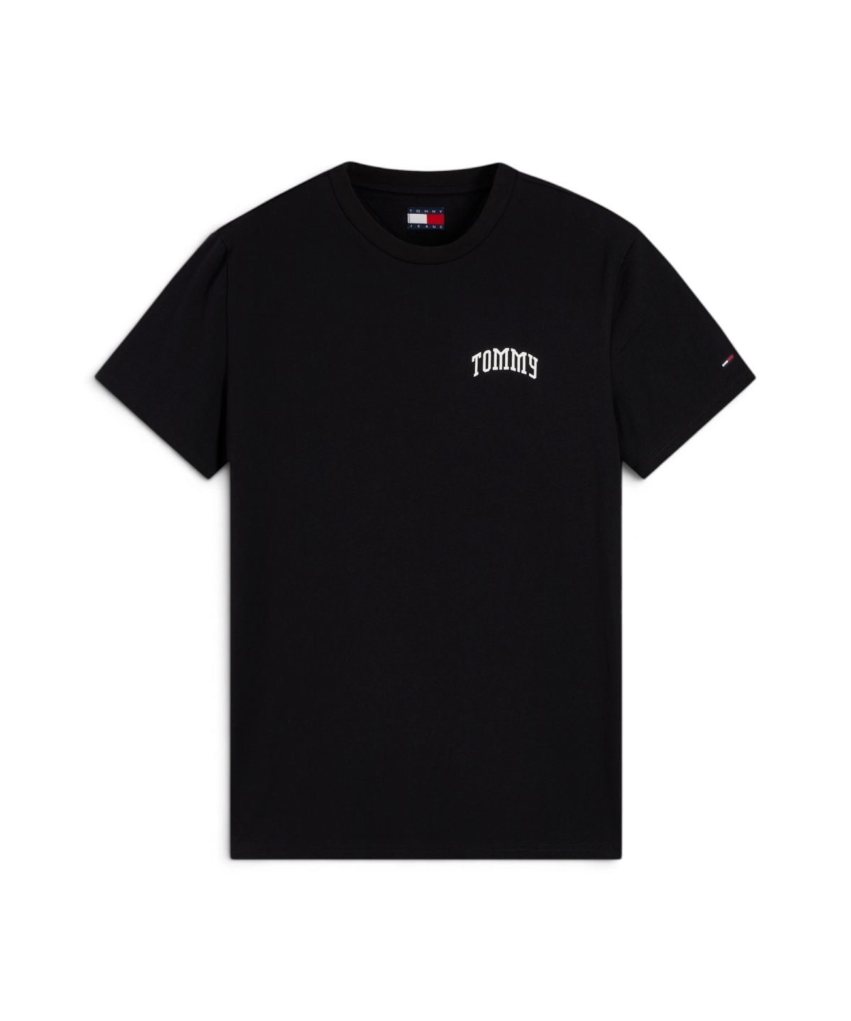 Tommy Hilfiger - Ανδρικό T-shirt Logo Tee Ext Chest Slim Fit DM0DM23558-BDS Μαύρο