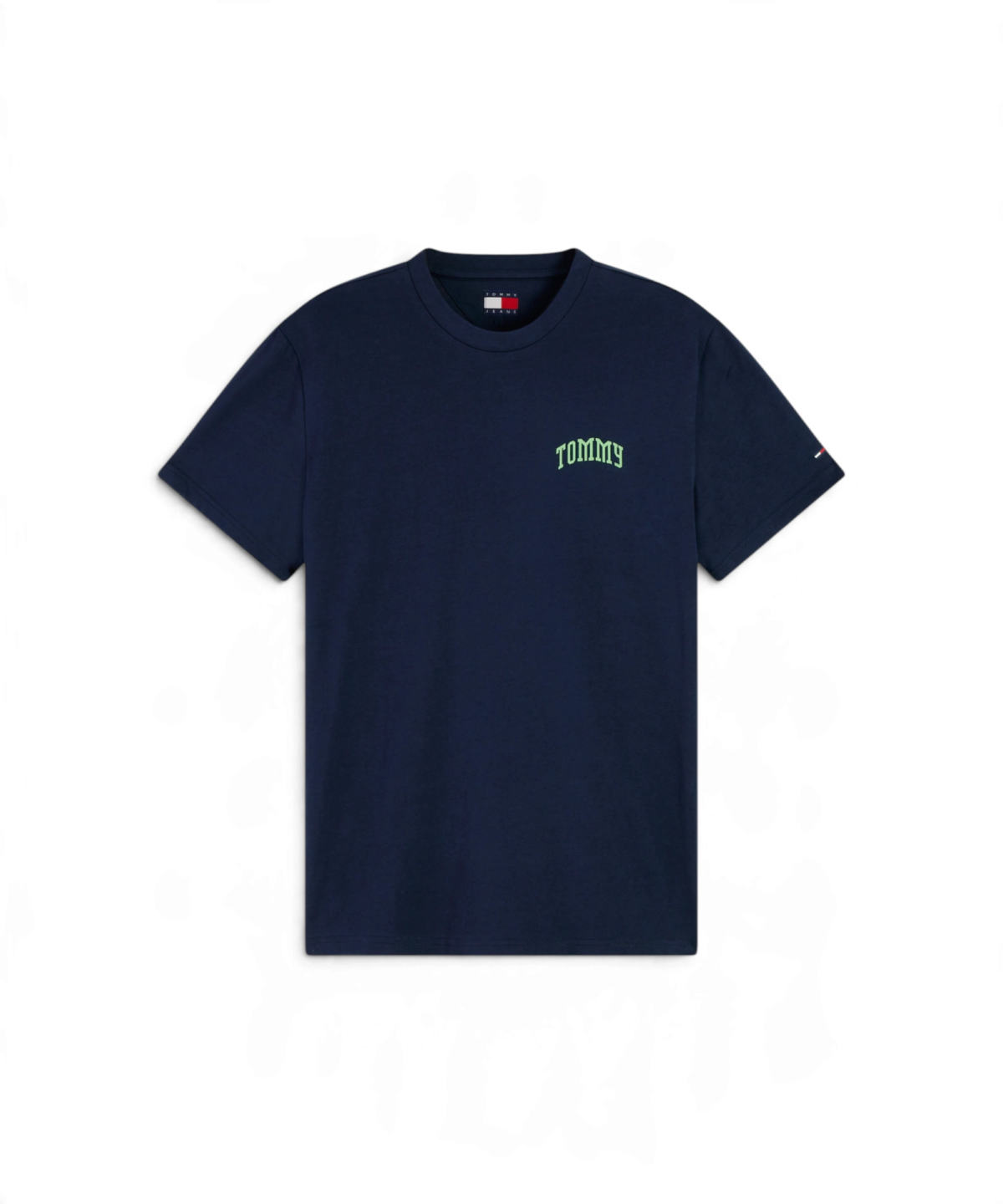 Tommy Hilfiger - Ανδρικό T-shirt Logo Tee Ext Chest Slim Fit DM0DM23558-C1G Μπλε Σκούρο