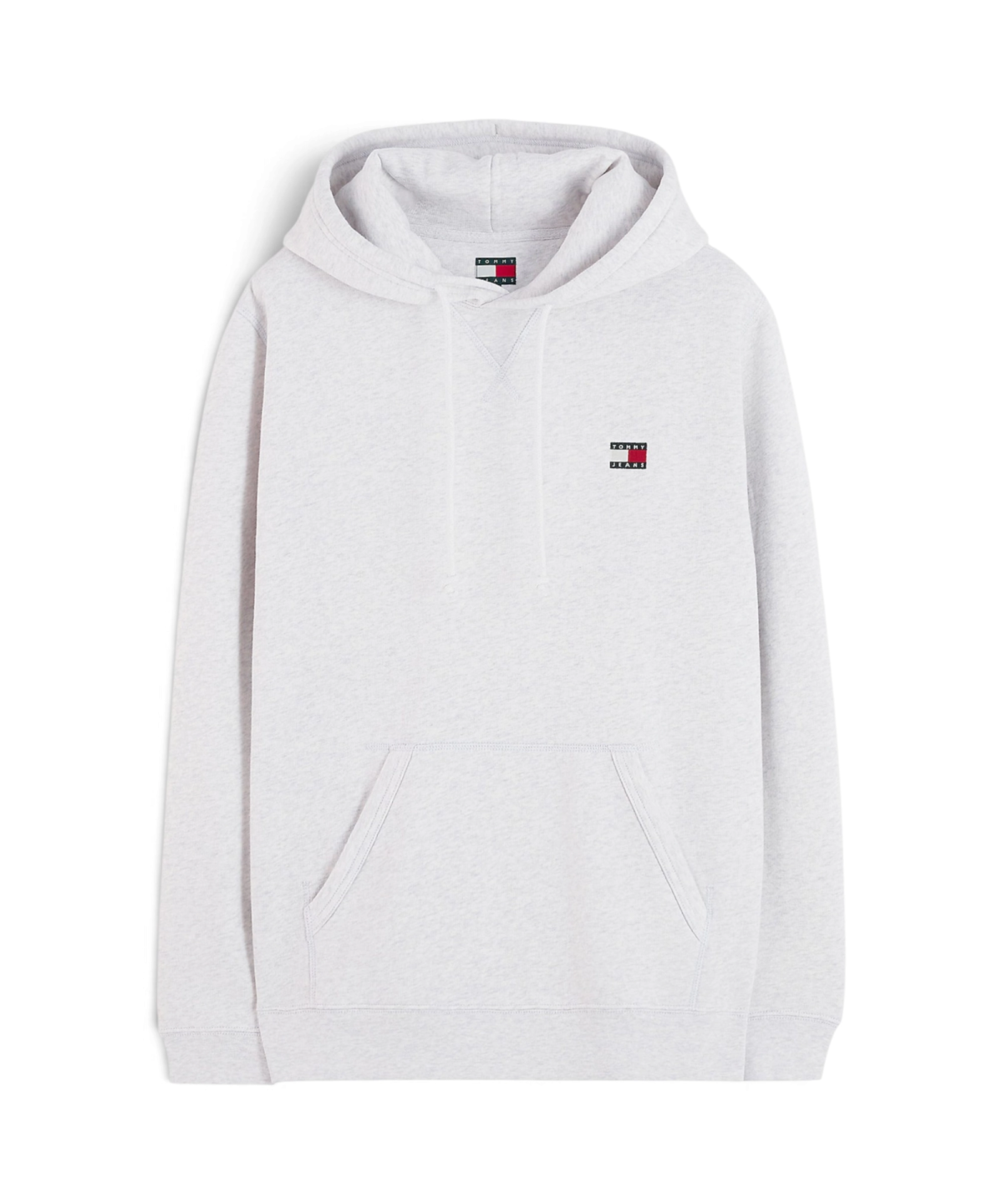 Tommy Hilfiger - Ανδρικό Φούτερ Badge Fleece Drawstring Regular Fit DM0DM23606-P08 Γκρι