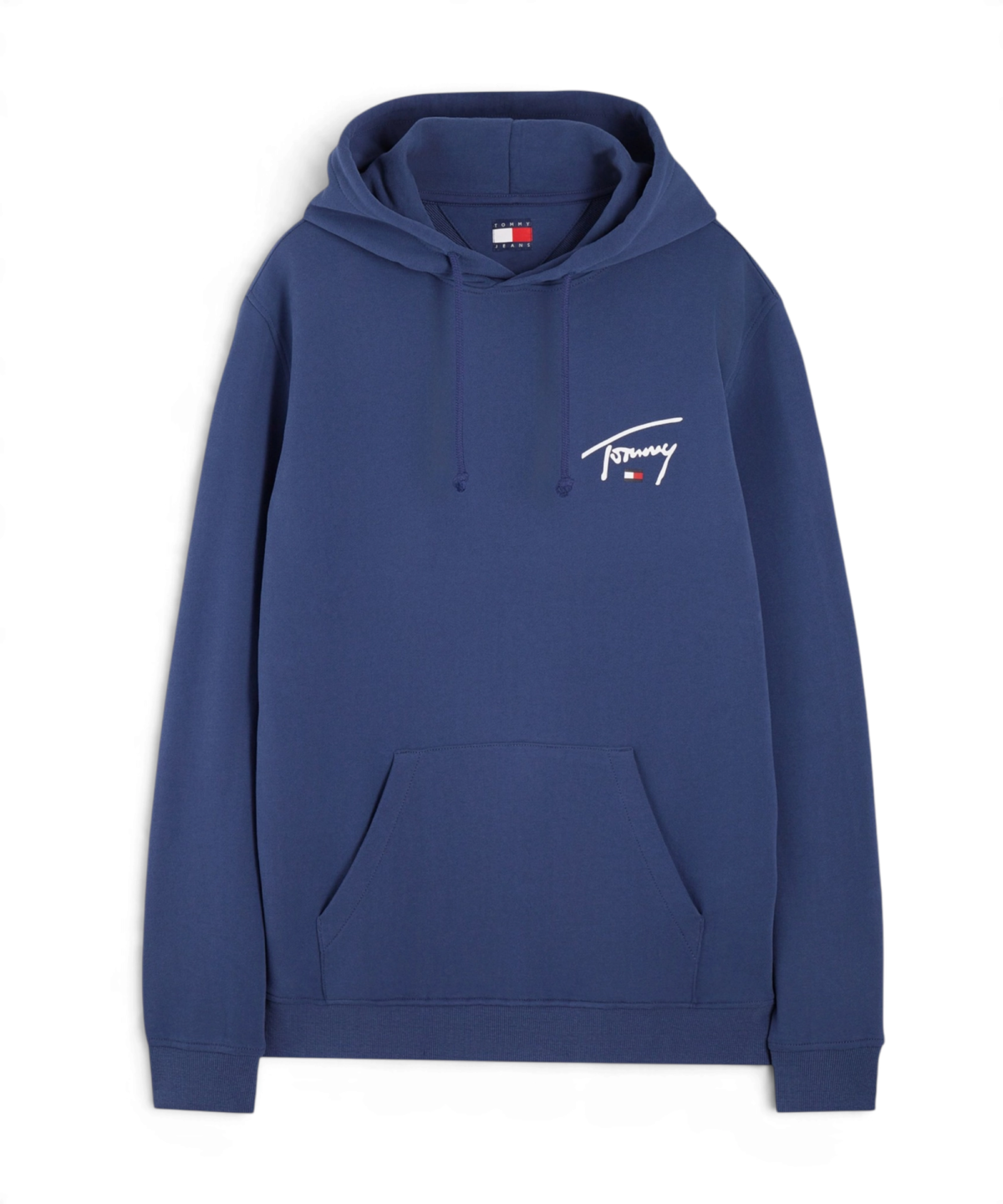 Tommy Hilfiger - Ανδρικό Φούτερ Entry Signature Regular Fit DM0DM23587-DB7 Μπλε Σκούρο