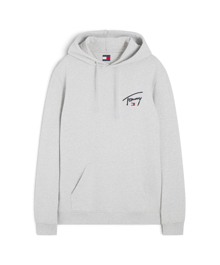 Tommy Hilfiger - Ανδρικό Φούτερ Entry Signature Regular Fit DM0DM23587-P08 Γκρι