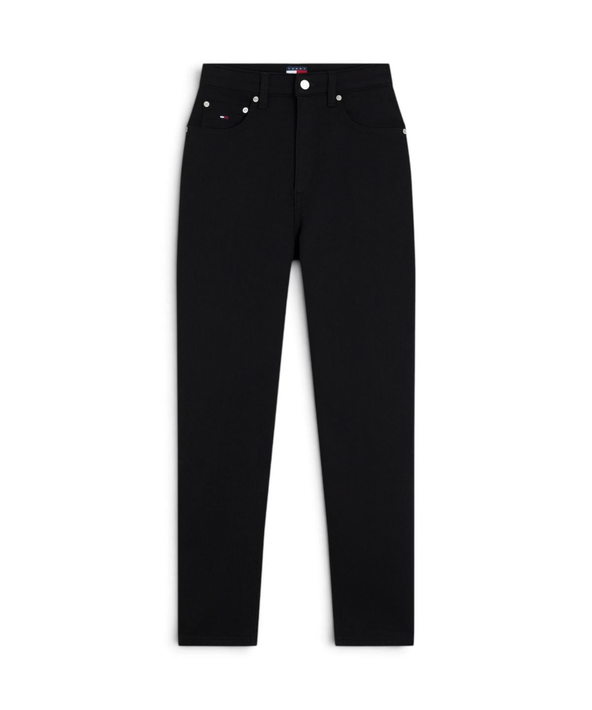 Tommy Hilfiger - Γυναικείο Jean High Rise Mom Tapered Fit DW0DW23569-1BZ Μαύρο