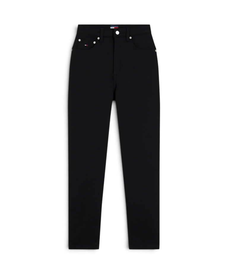 Tommy Hilfiger - Γυναικείο Jean High Rise Mom Tapered Fit DW0DW23569-1BZ Μαύρο
