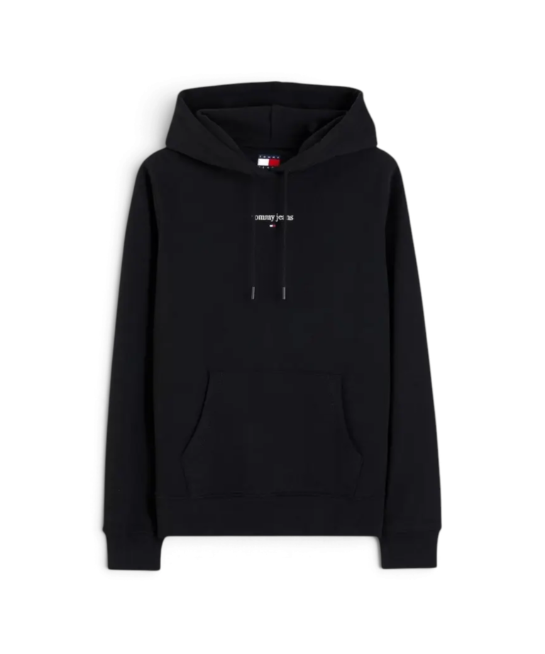Tommy Hilfiger - Γυναικείο Φούτερ Classic Logo Regular Fit DW0DW23537-BDS Μαύρο