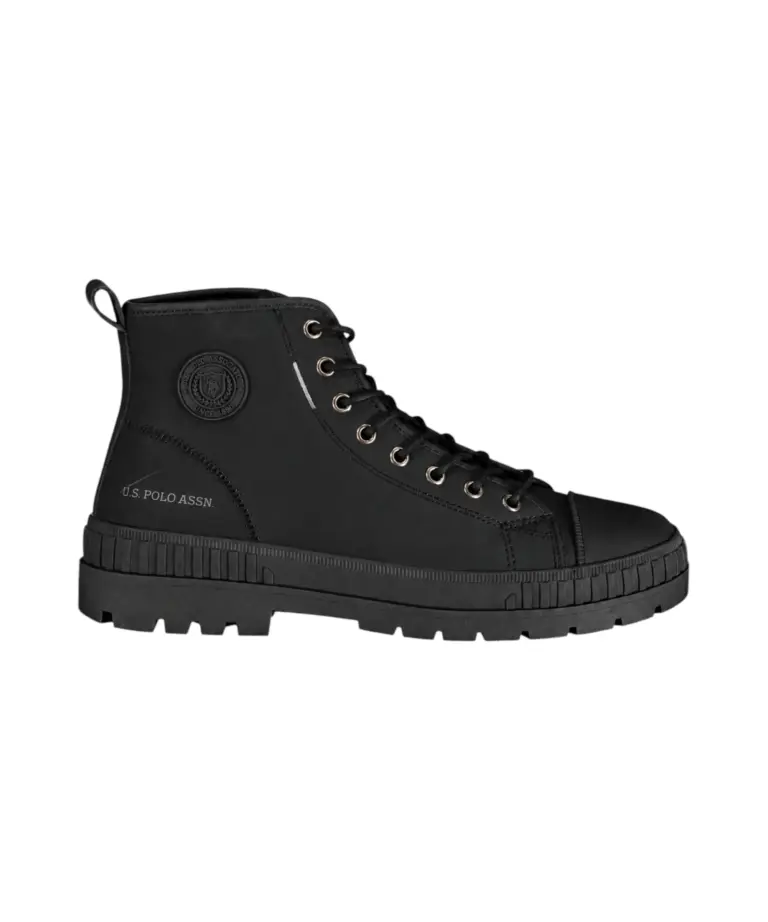 U.S. Polo Assn. - Ανδρικά Μποτάκια Legend LEGEND001MGU1-BLK Μαύρο