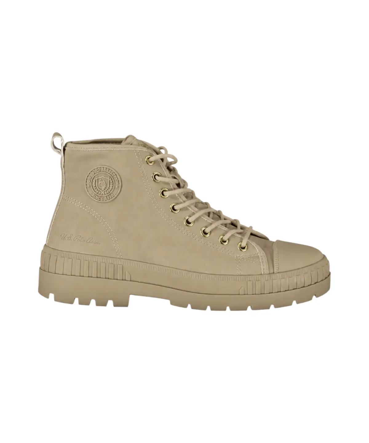 U.S. Polo Assn. - Γυναικεία Μποτάκια Legend LEGEND003WGU1-LBE004 Μπεζ